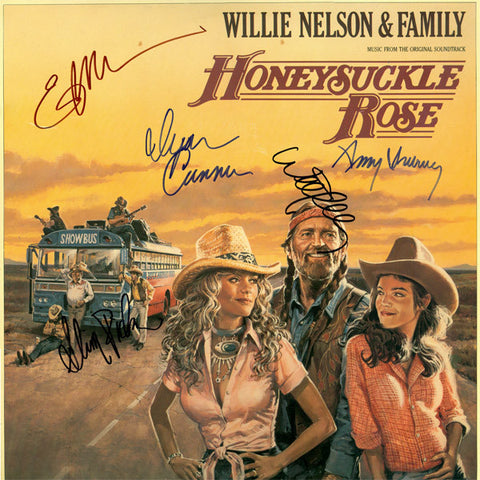 Honeysuckle Rose Signed by 5 Movie Soundtrack - Zion Graphic Collectibles