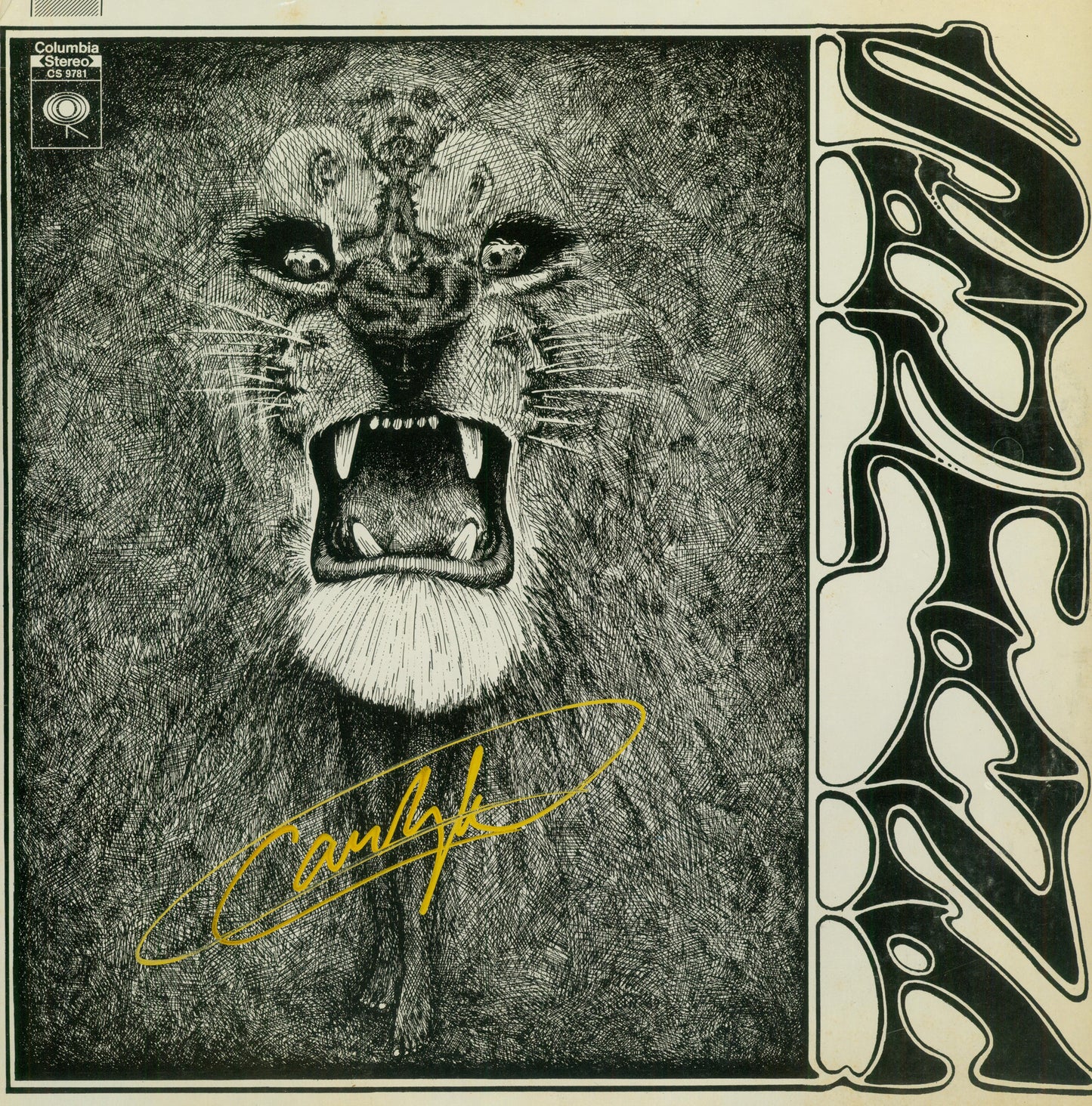 Santana Autographed LP - Zion Graphic Collectibles