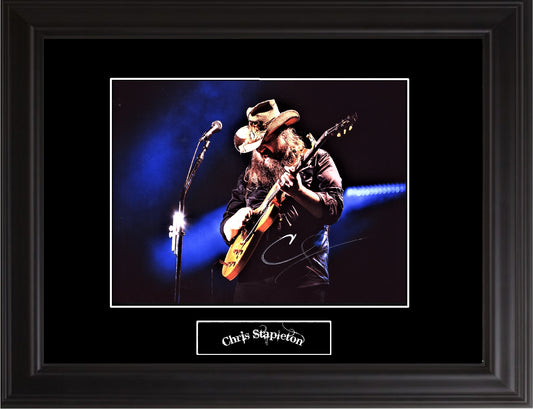 Chris Stapleton Autographed Photo - Zion Graphic Collectibles