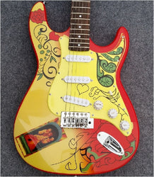 Jimmy Hendrix Custom Comemorative Monterey Festival Guitar - Zion Graphic Collectibles