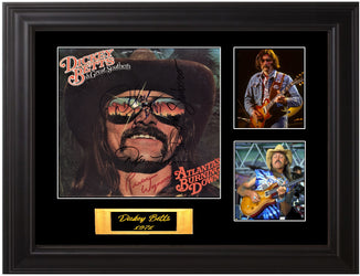 Dickey Betts Autographed LP - Zion Graphic Collectibles