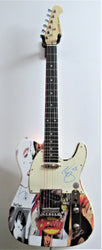 David Bowie Custom Autographed Guitar - Zion Graphic Collectibles
