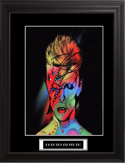 David Bowie Autographed Photo - Zion Graphic Collectibles