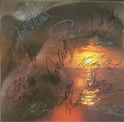David Crosby , Jerry Garcia , Joni Mitchell , All Star Autographed lp - Zion Graphic Collectibles