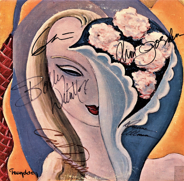 Derek & The Dominos Autographed Lp "Layla" - Zion Graphic Collectibles