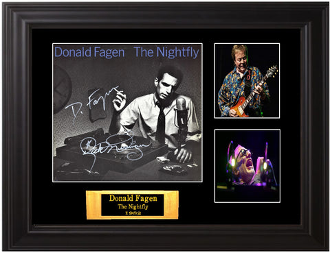 Donald Fagen Autographed LP - Zion Graphic Collectibles