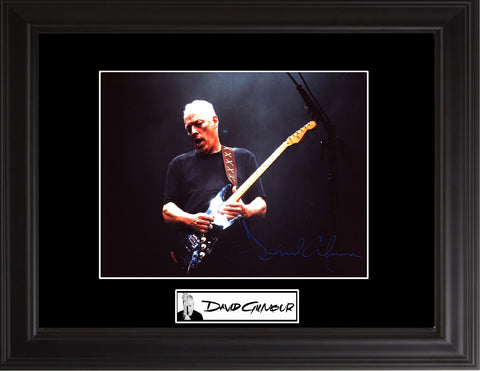 David Gilmour signed Photo - Zion Graphic Collectibles