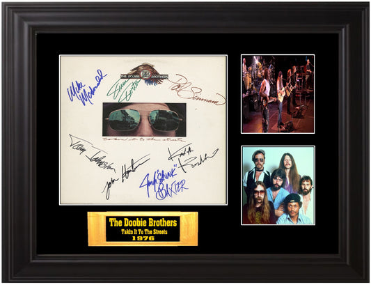 Doobie Brothers Autographed LP - Zion Graphic Collectibles