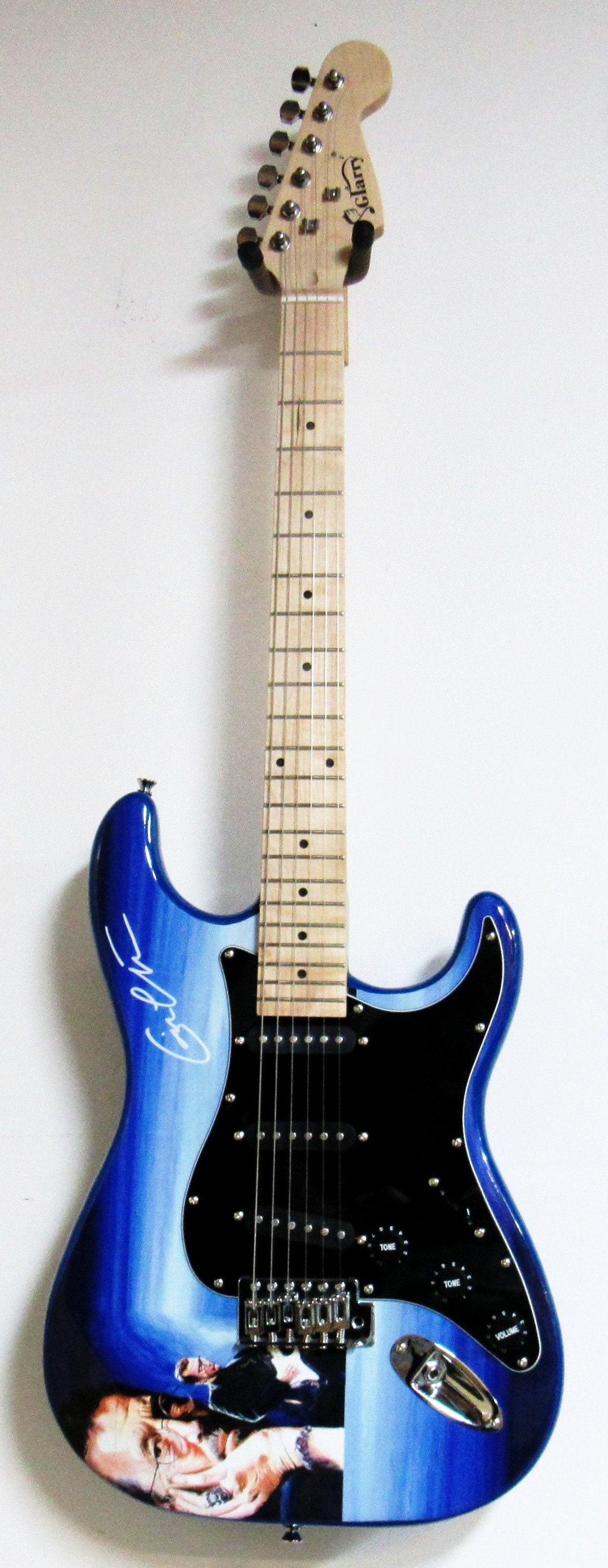 Eric Clapton Autographed Guitar - Zion Graphic Collectibles