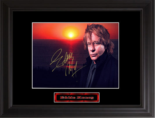 Eddie Money Autographed Photo - Zion Graphic Collectibles