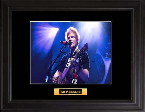 Ed Sheeran Autographed Photo - Zion Graphic Collectibles