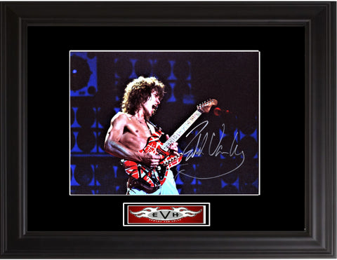Eddie Van Halen Autographed Photo - Zion Graphic Collectibles