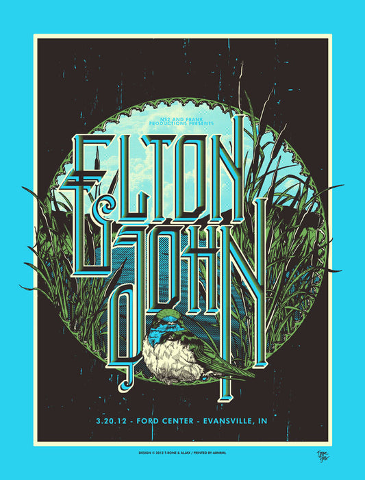 Elton John Classic Poster - Zion Graphic Collectibles