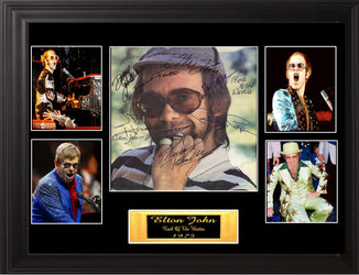 Elton John Autographed LP - Zion Graphic Collectibles