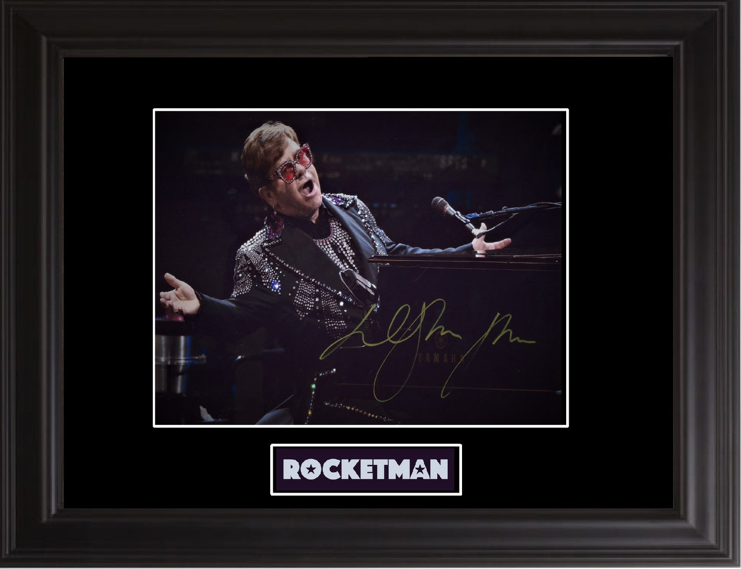 Elton John Autographed Photo - Zion Graphic Collectibles