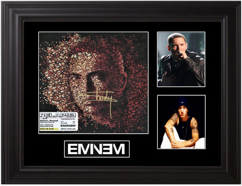 Eminem Autographed LP - Zion Graphic Collectibles