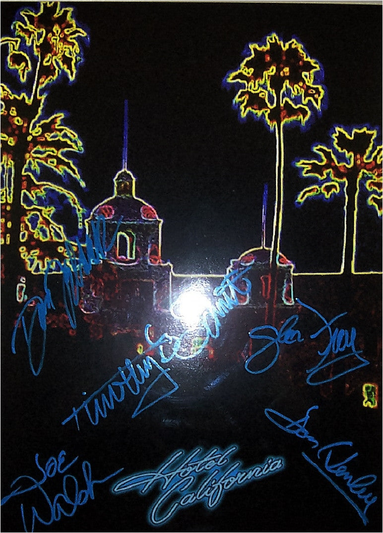 Eagles Autographed Poster - Zion Graphic Collectibles