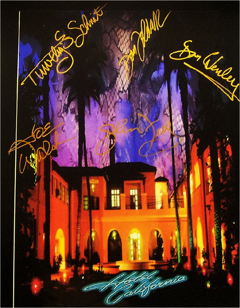 Eagles Autographed Poster - Zion Graphic Collectibles