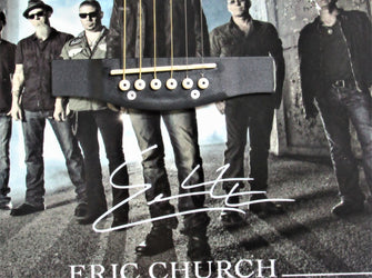 Eric Church Autographed Guitar - Zion Graphic Collectibles