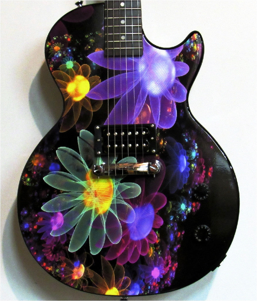 Custom Gibson Epiphone Les Paul Guitar - Zion Graphic Collectibles