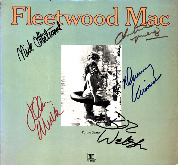 Fleetwood Mac Autographed Framed Collectible Display Lp "Future Games" - Zion Graphic Collectibles