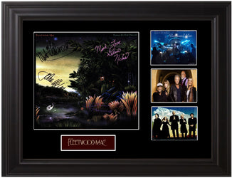 Fleetwood Mac Autographed Framed Collectible Display Lp - Zion Graphic Collectibles