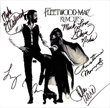Fleetwood Mac Autographed LP - Zion Graphic Collectibles