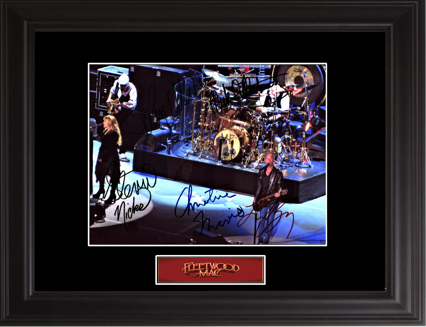 Fleetwood Mac Autographed Photo - Zion Graphic Collectibles