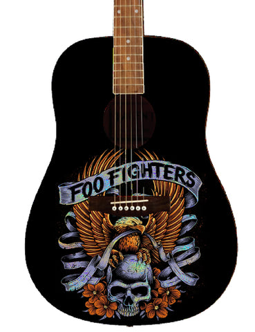 Foo Fighters Custom Guitar - Zion Graphic Collectibles