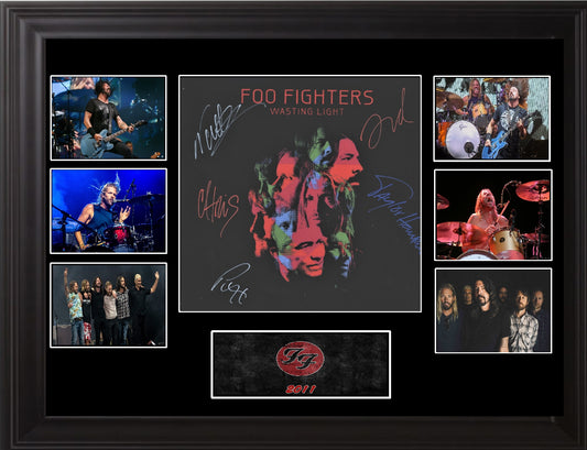 Foo Fighters Autographed LP - Zion Graphic Collectibles