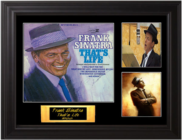 Frank Sinatra Autographed lp - Zion Graphic Collectibles