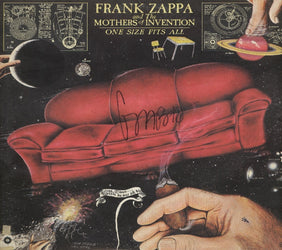 Frank Zappa Autographed lp - Zion Graphic Collectibles