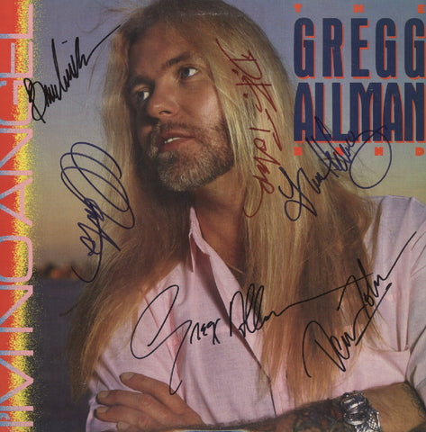Greg Allman Autographed LP - Zion Graphic Collectibles
