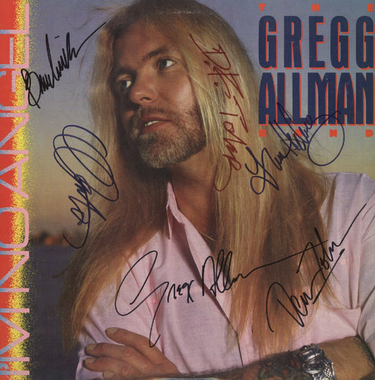 Greg Allman Autographed LP - Zion Graphic Collectibles