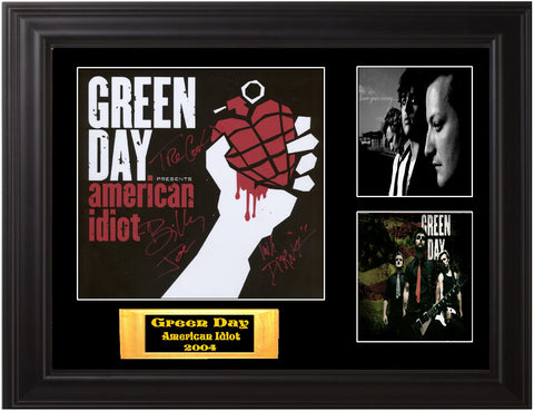 Green Day Autographed American Idiot LP - Zion Graphic Collectibles