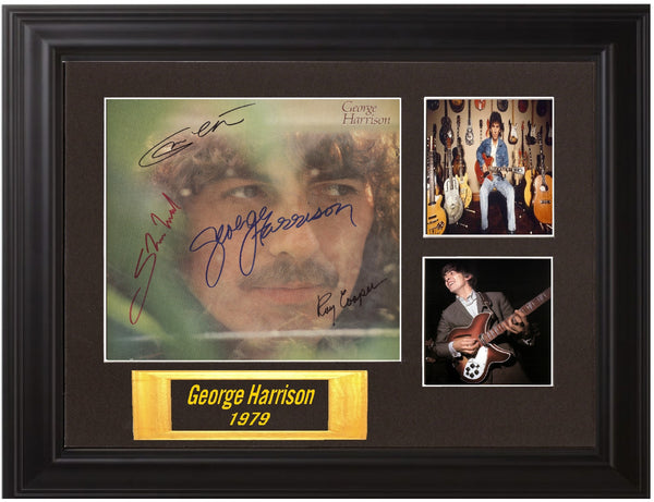 George Harrison Self-Titled Autographed Lp - Zion Graphic Collectibles