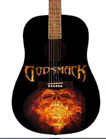 Godsmack Custom Guitar - Zion Graphic Collectibles