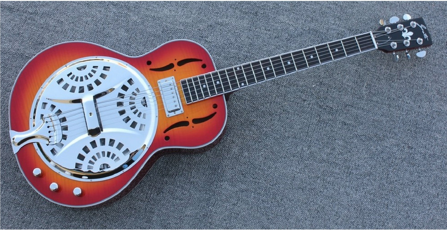 Grote Resonator guitar - Zion Graphic Collectibles