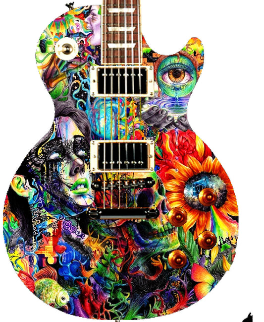 Gibson Epiphone Les Paul Guitar - Zion Graphic Collectibles