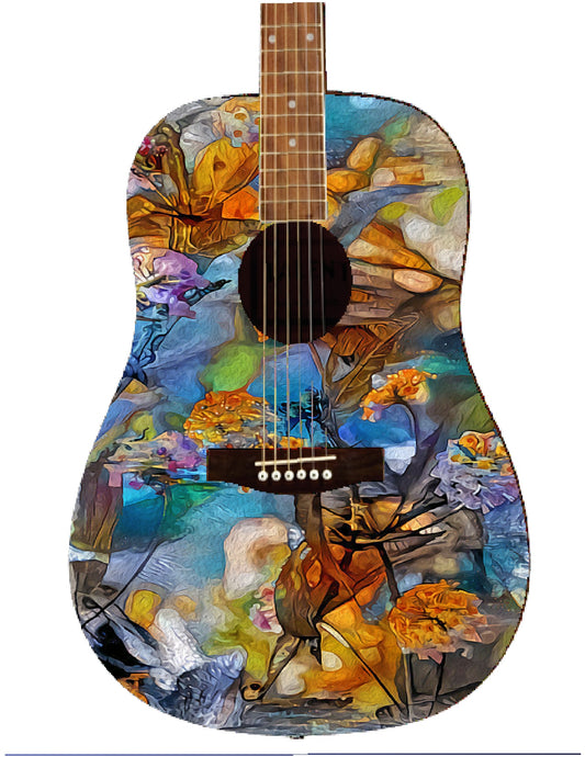 Custom Guitar - Zion Graphic Collectibles