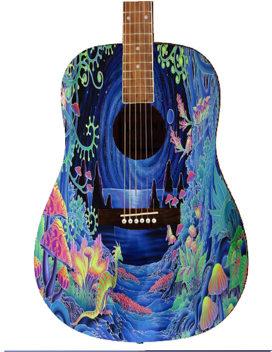 Custom Guitar - Zion Graphic Collectibles