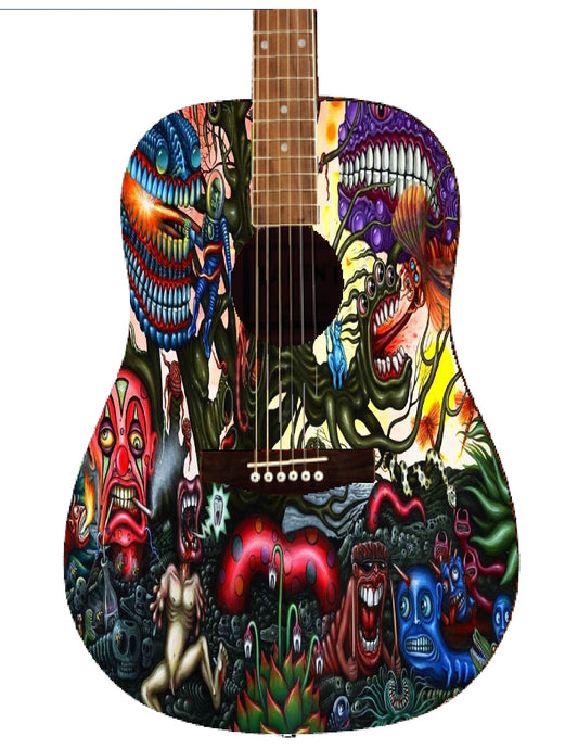 Custom Guitar - Zion Graphic Collectibles