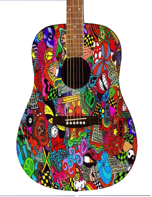 Custom Guitar - Zion Graphic Collectibles