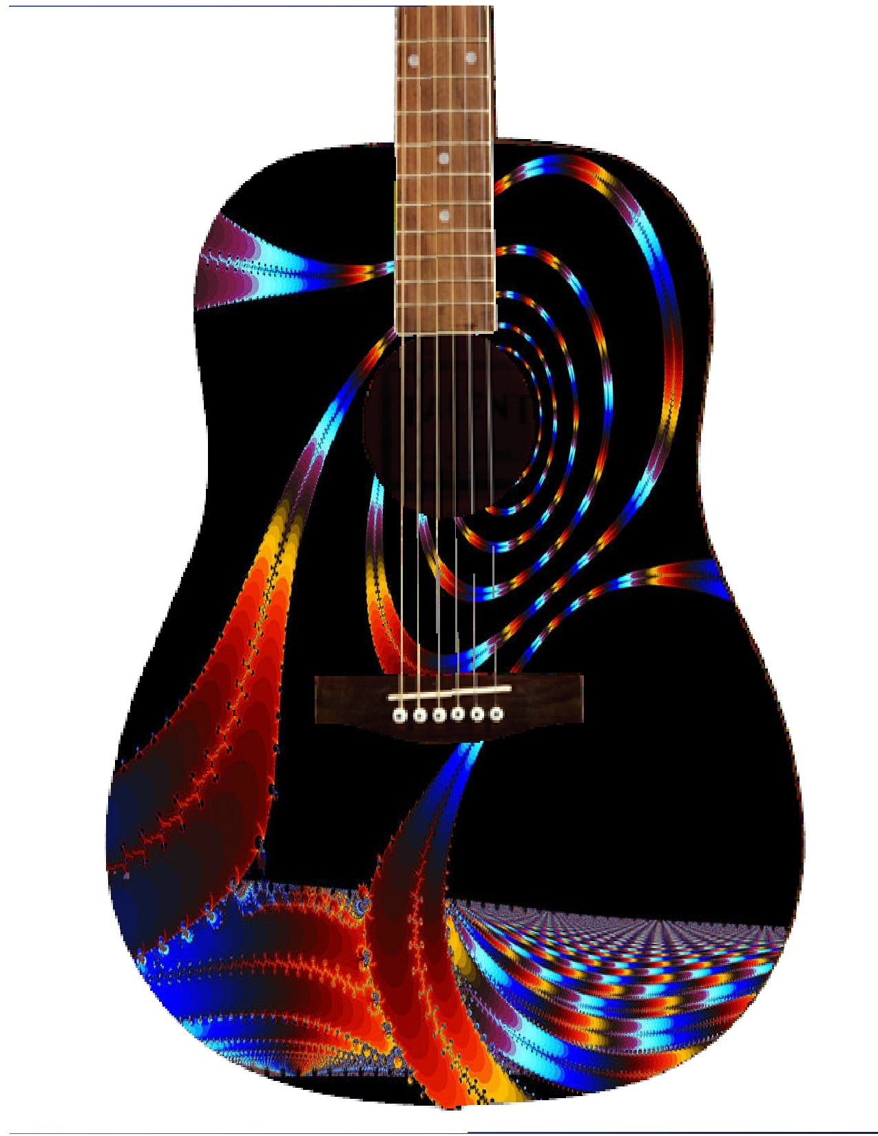 Custom Guitar - Zion Graphic Collectibles