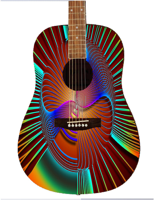 Custom Guitar - Zion Graphic Collectibles