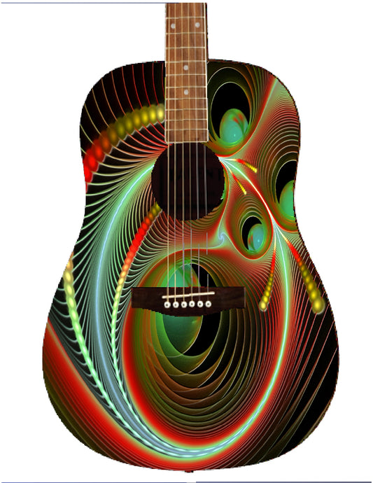 Custom Guitar - Zion Graphic Collectibles