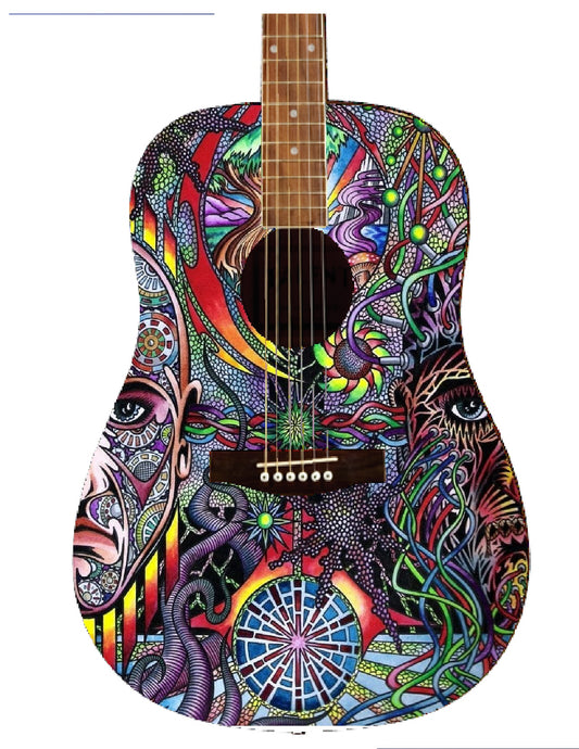 Custom Guitar - Zion Graphic Collectibles