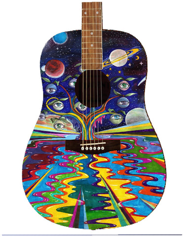 Custom Guitar - Zion Graphic Collectibles