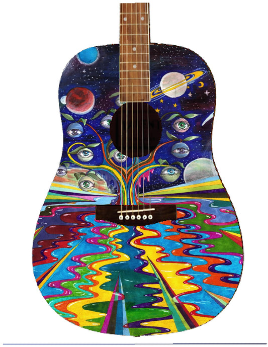 Custom Guitar - Zion Graphic Collectibles