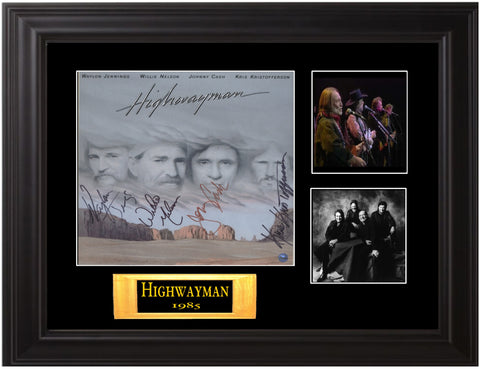Highwayman Autographed LP - Zion Graphic Collectibles